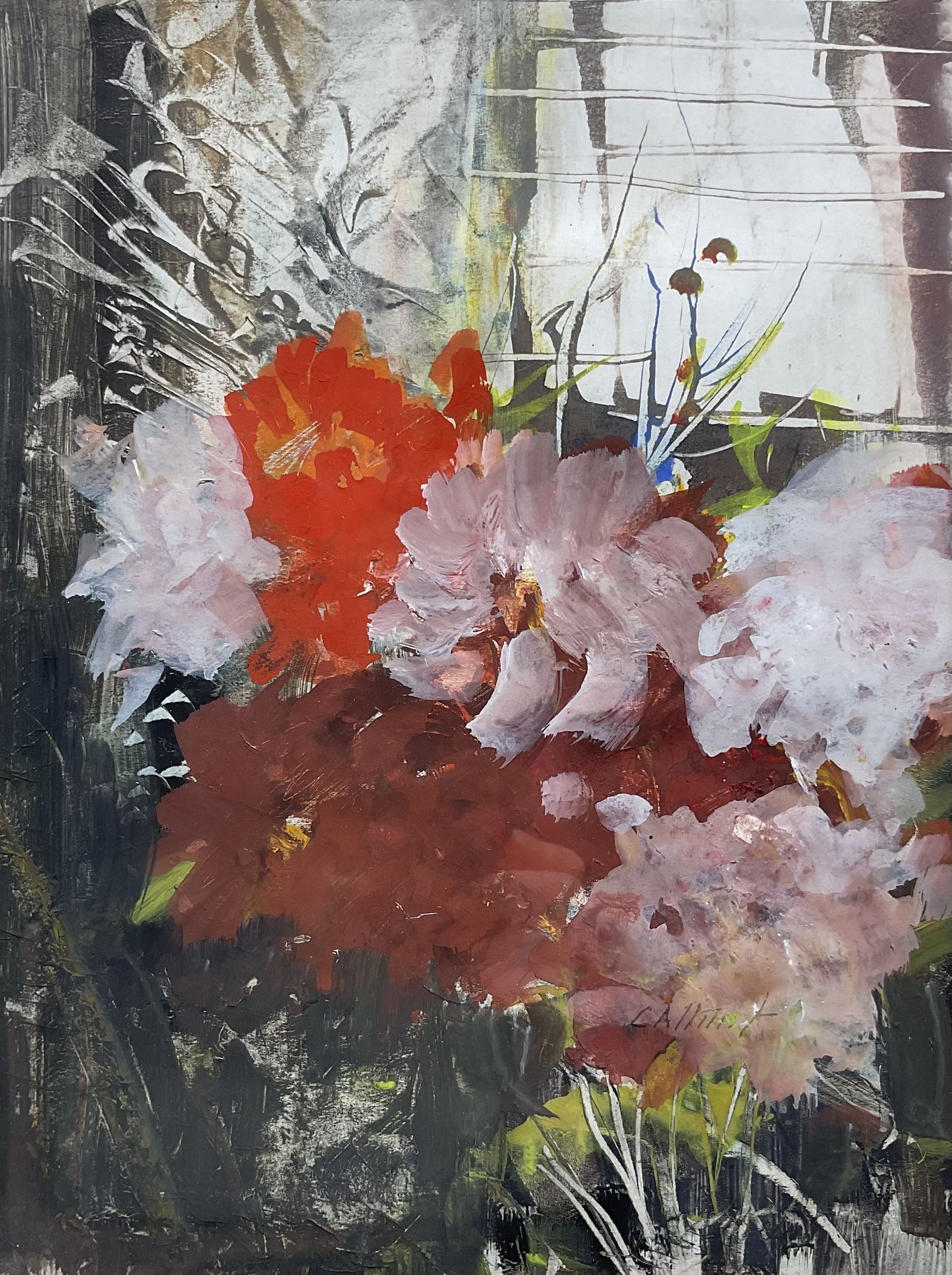 Cecil Arthur Hunt RWS RBA (British 1873-1965): Still Life of Flowers, watercolour signed 25cm x 19cm 