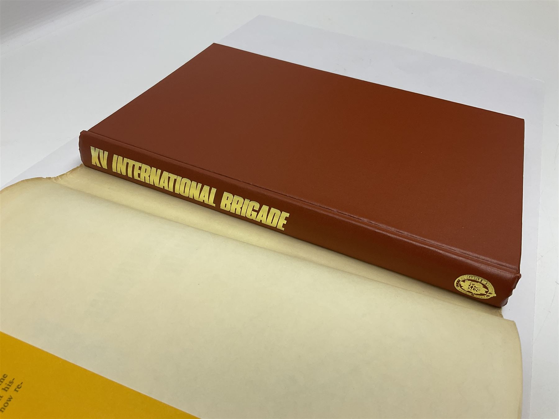 Hawker Lt. Col. P.: Instructions to Young Sportsmen in all that Relates to Guns and Shooting. 1833 7th edition. Re-bound in green cloth; Harting James Edmund: Hints on Shore Shooting.1871; Army Field Service Pocket Book. 1938. Contains numerous bound pamphlets; Ferrar Major M.L.: Officers of The Green Howards. 1920; Blake George: Mountain & Flood - History of the 52nd Lowland Division. 1950; and XV International Brigade. 1975 (6)