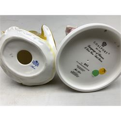 Ten Coalport figures, to include Language of Flowers, Marilyn, Token of Love,  I'll never forget you etc