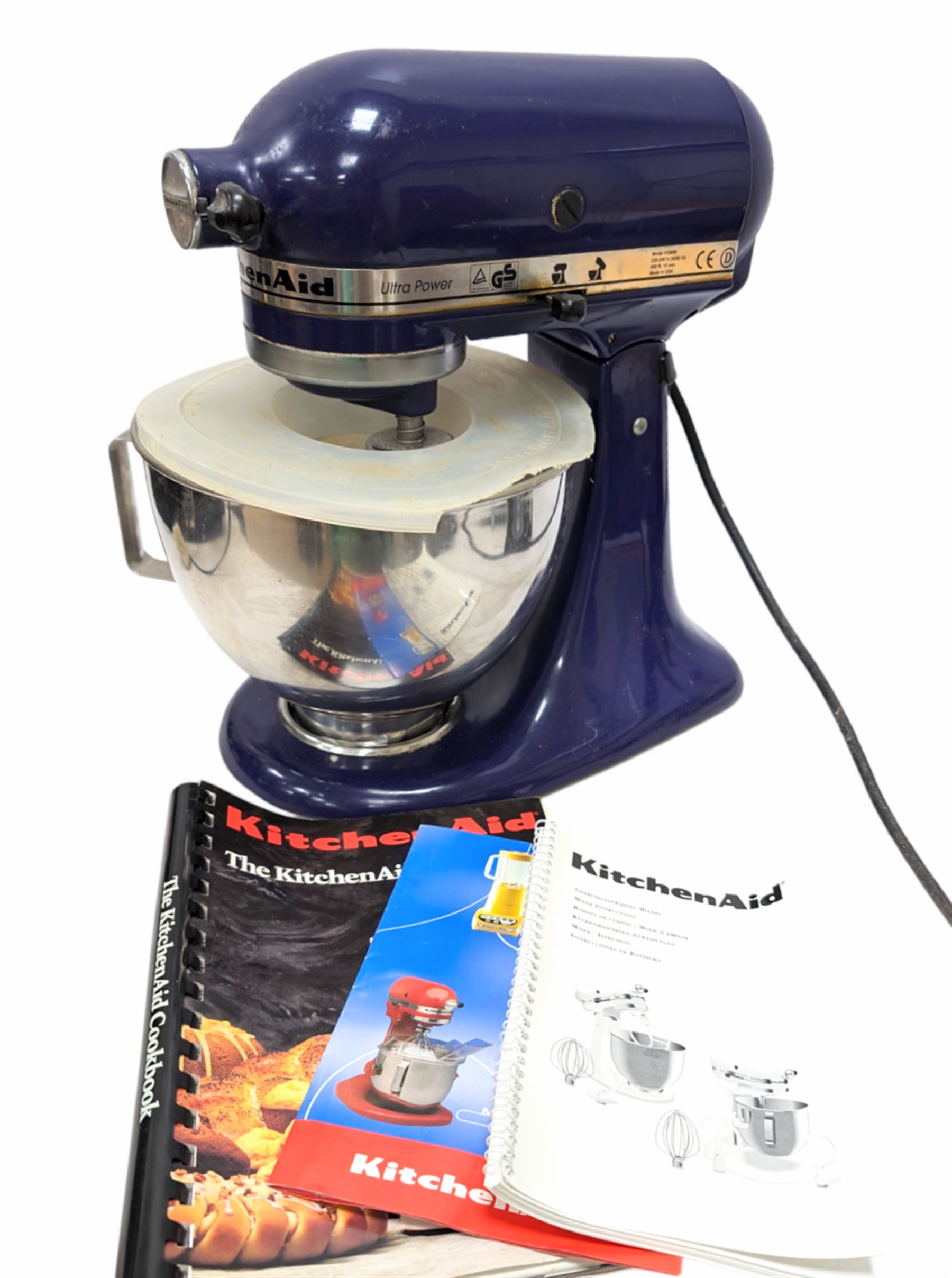 KitchenAid Ultra Power food mixer, model KSM90, in cobalt blue finish