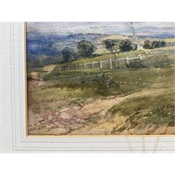 David Cox Jr (British 1808-1885): 'Near Tunbridge Wells', watercolour signed, titled in a later hand on mount 26cm x 44cm (unframed) Notes: Christie's provenance verso.