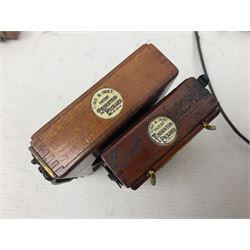 Selection of Brass Camera Lenses, to include Ross London lens 8 1/2 x 6 1/2, Beck Symmetrical lens, etc together with lens holders 