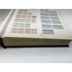 Great British and World stamps, including Trinidad and Tobago, Israel, Ireland, New Zealand, Jamaica etc, housed in various albums, folders and stockbooks, in one box