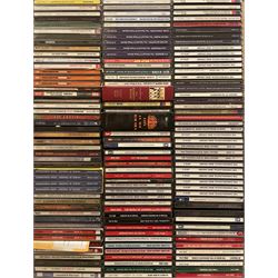 A large collection of mostly Jazz CD's including Bing Crosby, Dean Martin, Benny Goodman, Frank Sinatra and other music four boxes (400+)