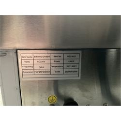 Infernus electric griddle HEG-820 - unused