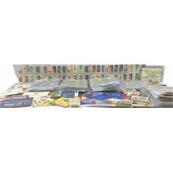 Large quantity of Brooke Bond trade cards, predominantly in sets, contained in three modern loose leaf albums and some original albums; with some loose cards and sets and some unstocked albums