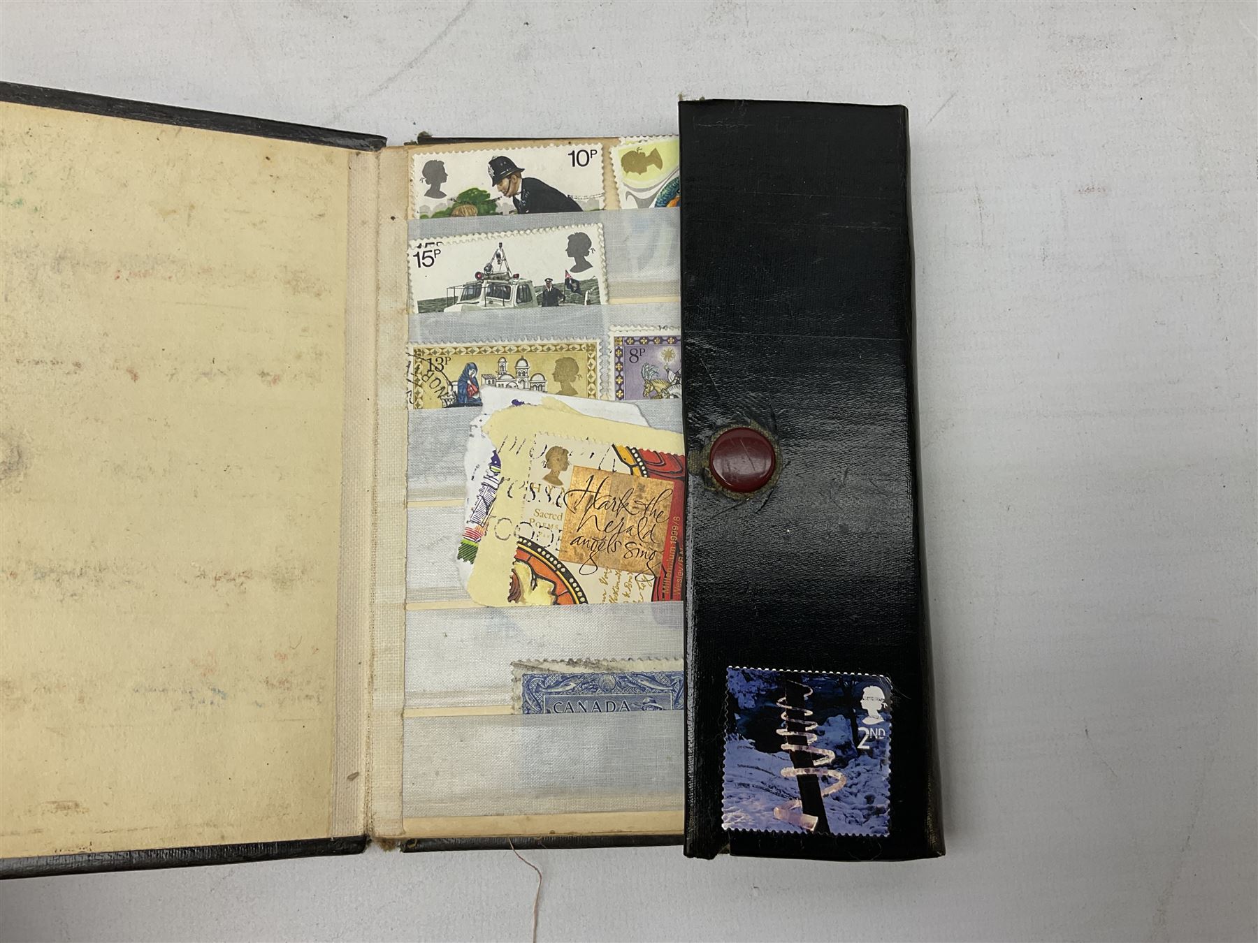 Great British and World Queen Victoria and later stamps, including QV penny black with red MX cancel, various penny reds, King George VI used high values to ten shillings, Australia, Austria, Belgium, Brazil, Cape of Good Hope, small number of Chinese stamps etc, first day covers and other similar items, in one box