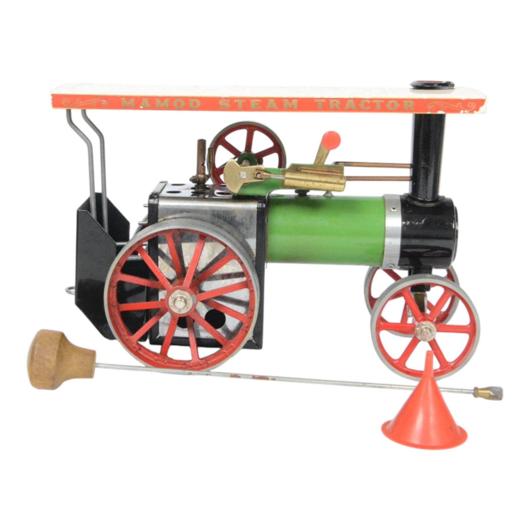 Mamod TE1A Traction Engine, boxed 