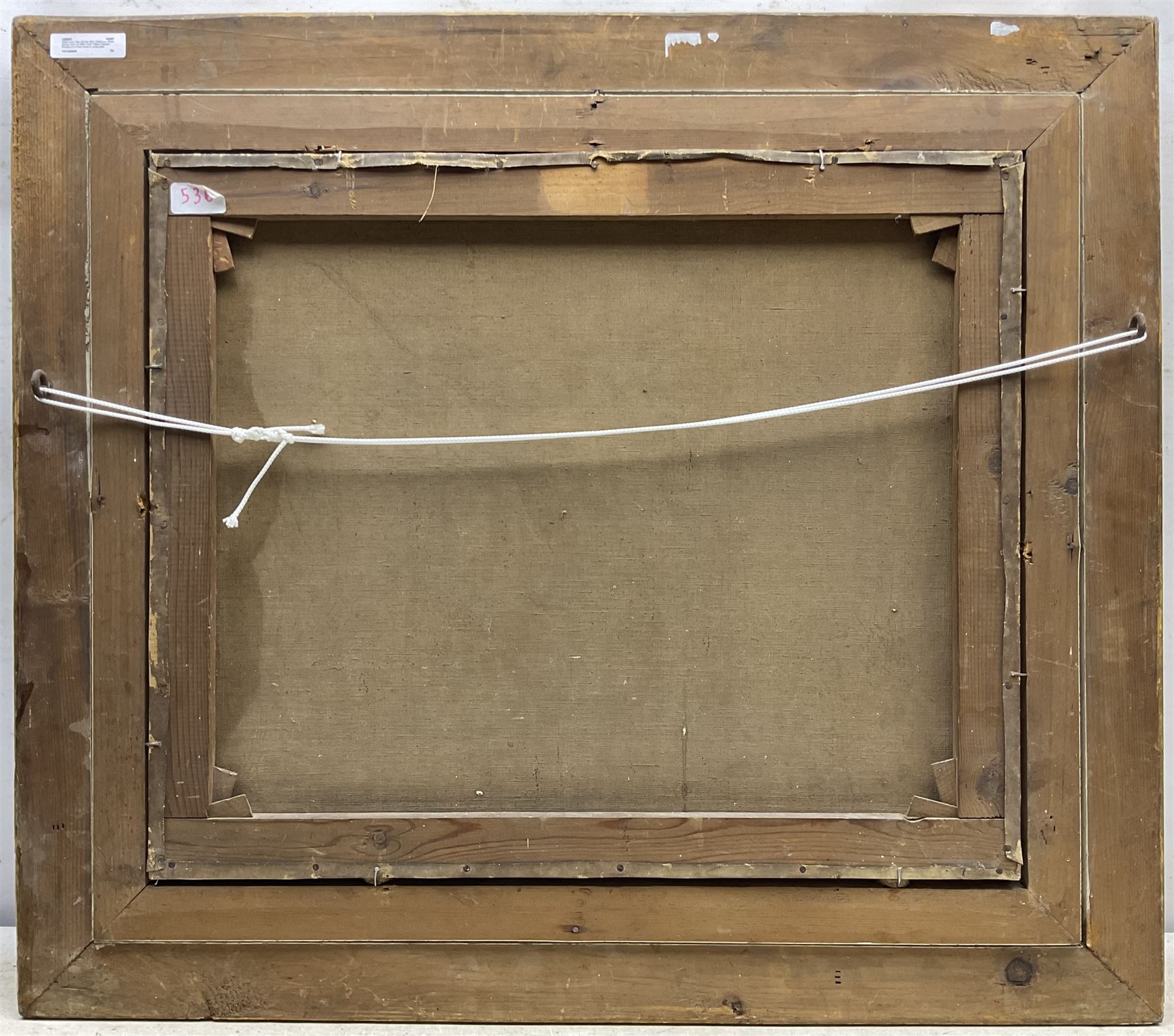 Albert Clark Snr. (British 1821-1909) and Albert James Clark (fl.1890-1943): 'Elford Captain' Portrait of a Shire Horse in Landscape, oil on canvas signed 'Albert Clark and Son' and dated 1895, 50cm x 60cm 