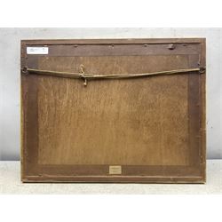 Robert Ernest Roe (British 1852-c1921): View of Scarborough Castle from the Ships, watercolour signed 20cm x 29cm 