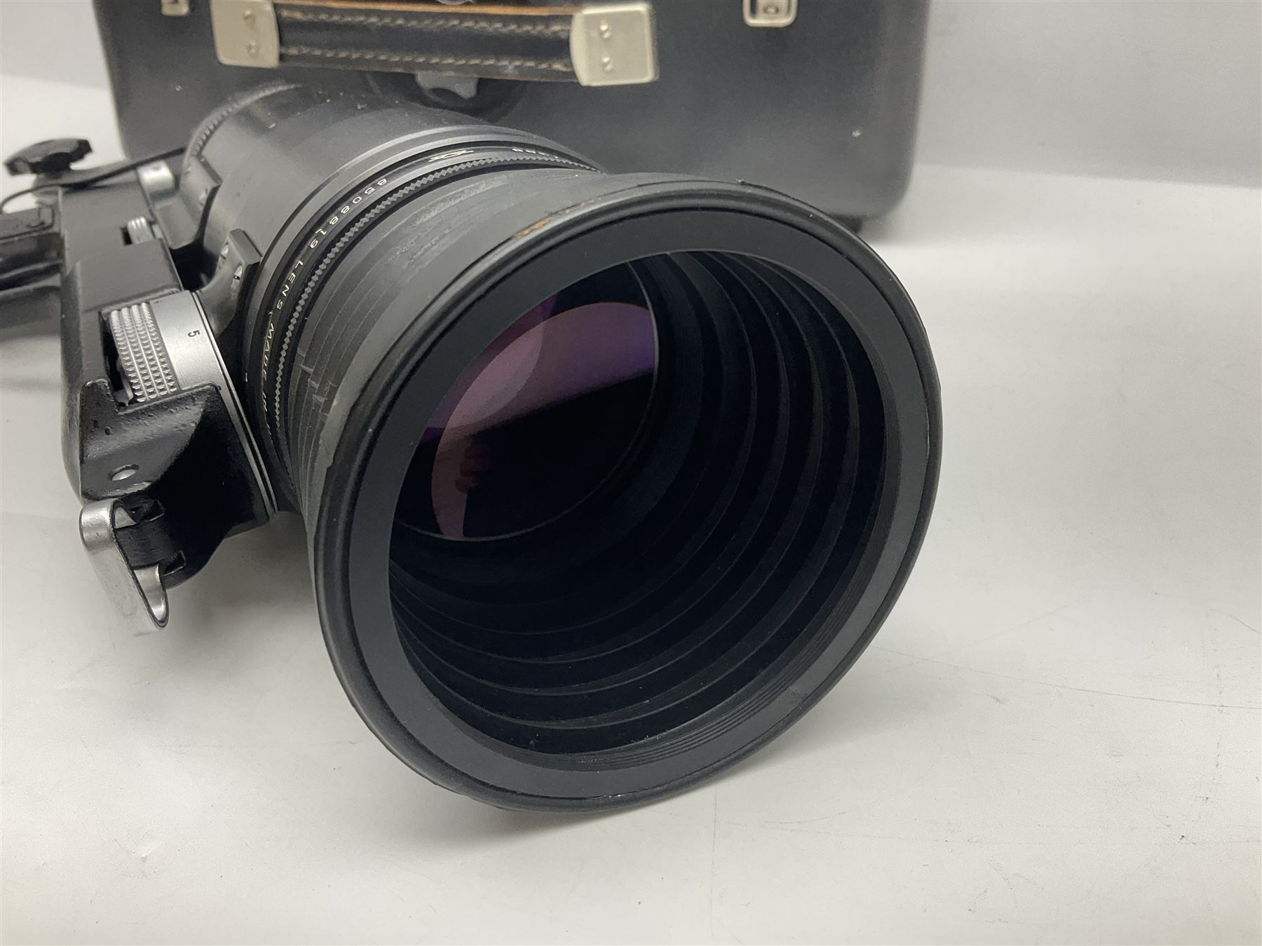 Zenit Photosniper Outfit, to include Zenit E camera body, serial no 80272217, 'Tair-3S 4.5/300' lens serial no 8508819, 'Aico 3x Converter', etc, all in a metal carry case  