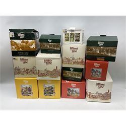 Thirteen limited edition Lilliput Lane cottages, to include Heaven Lea Cottage, Honeybees & Summer Breeze and Swaledale Teas, all boxed, one without deeds