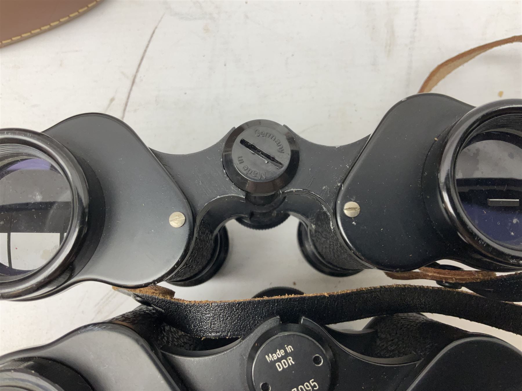 Eight cased pairs of binoculars, to include Noctovist Mk II 8x30, Prinz 8x30, Steiner Bayreuth 8x30, Springfield H.F.P 8x26 etc