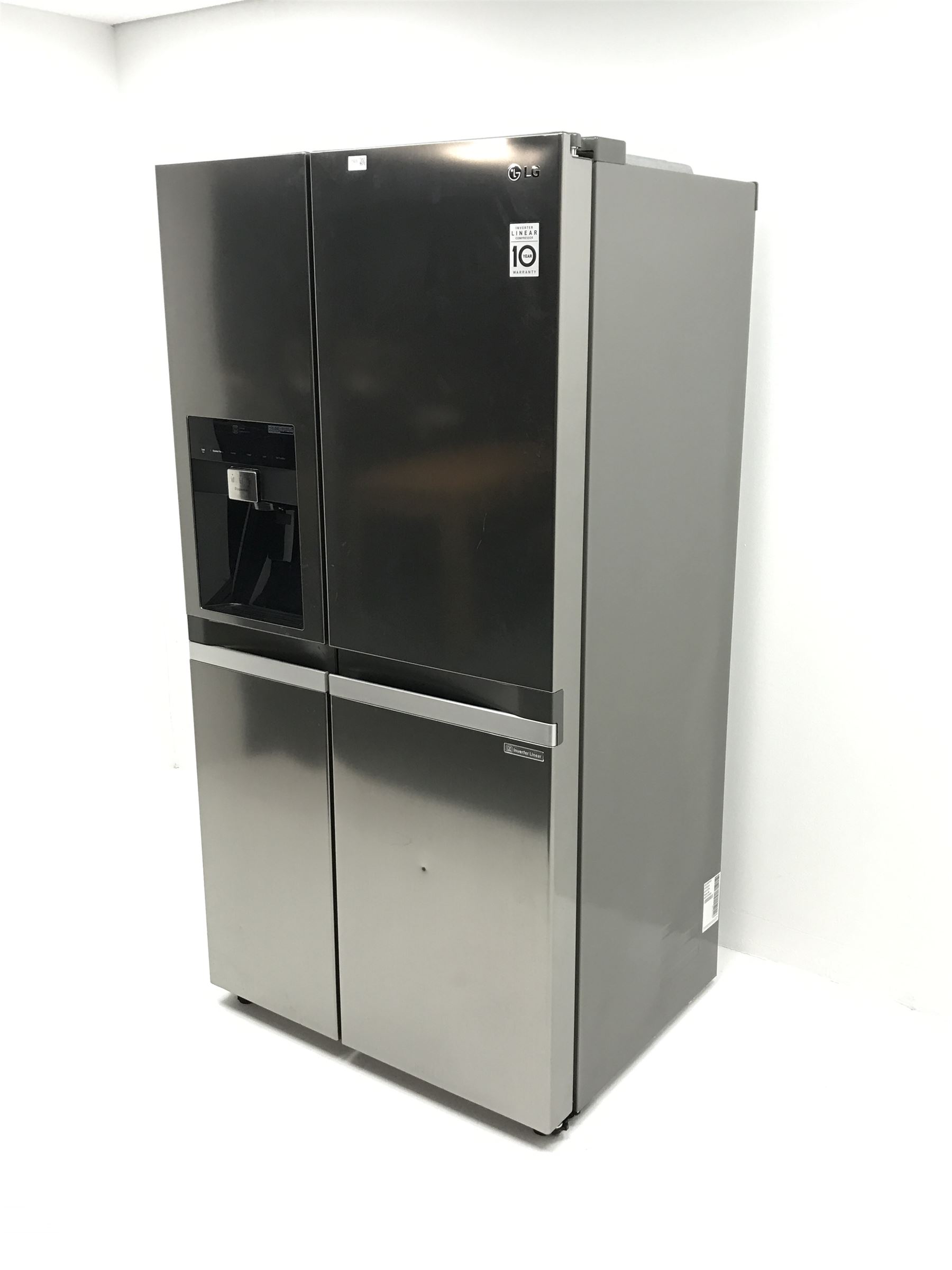 LG Model GSL545PVYV American style fridge/ freezer-double full length doors with ice dispenser 