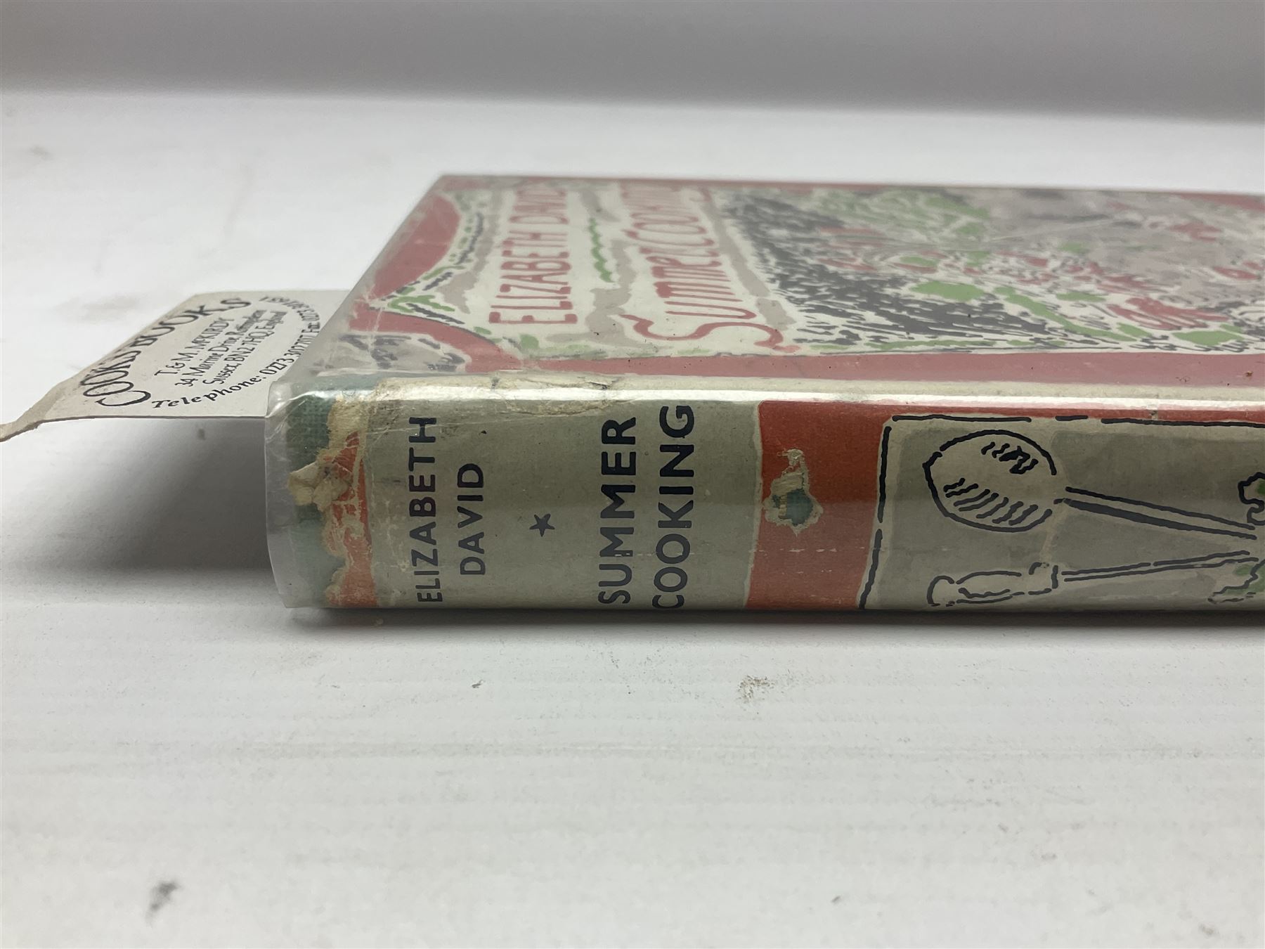 Elizabeth David; Summer Cooking, Museum Press, London, first edition, with original dust cover 