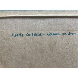Sidney Valentine Gardner (Staithes Group 1869-1957): 'Magpie Cottage Welford on Avon', watercolour signed, titled verso 24cm x 34cm