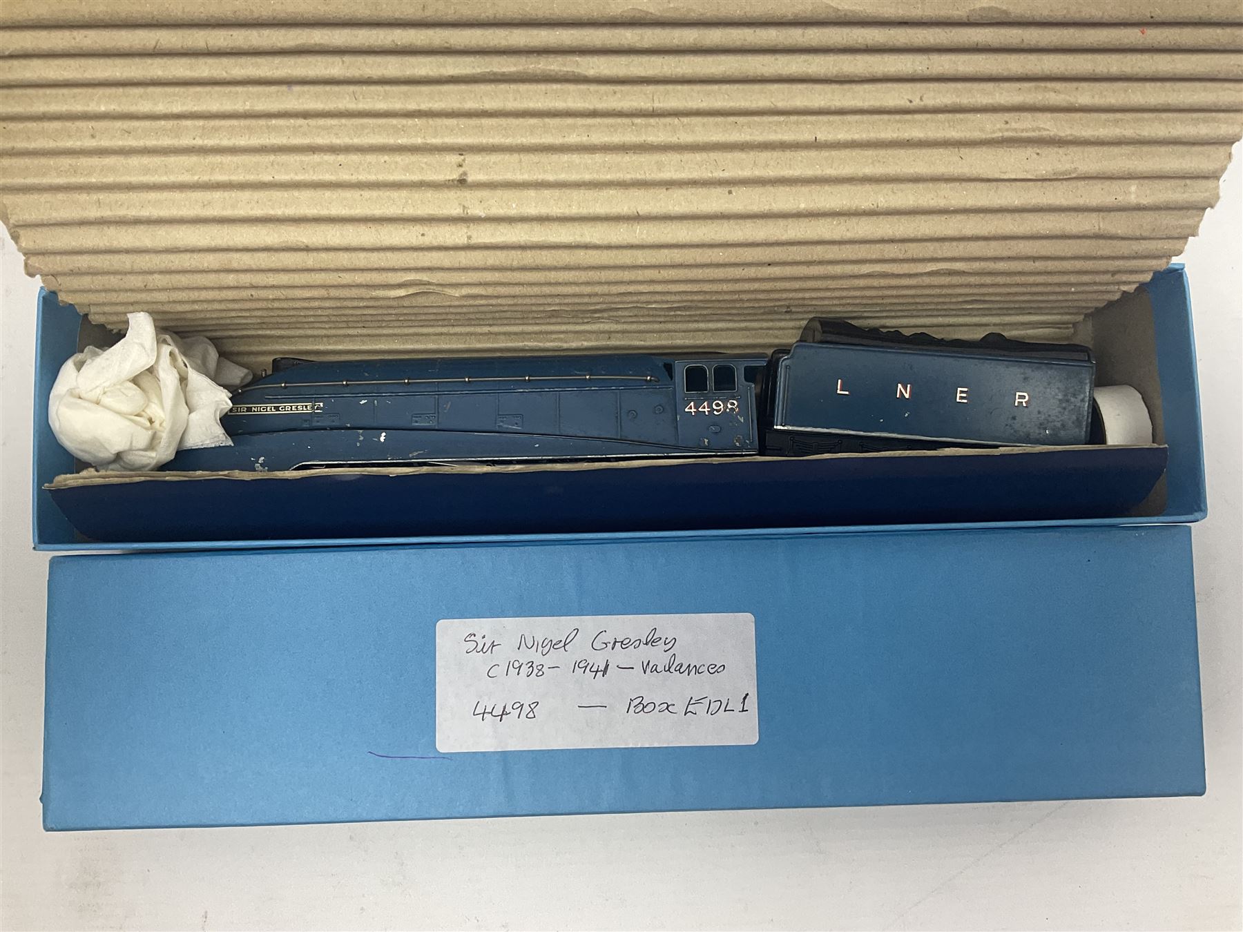 Hornby Dublo - 3-rail EDL1 (pre-war) Class A4 4-6-2 LNER blue locomotive  