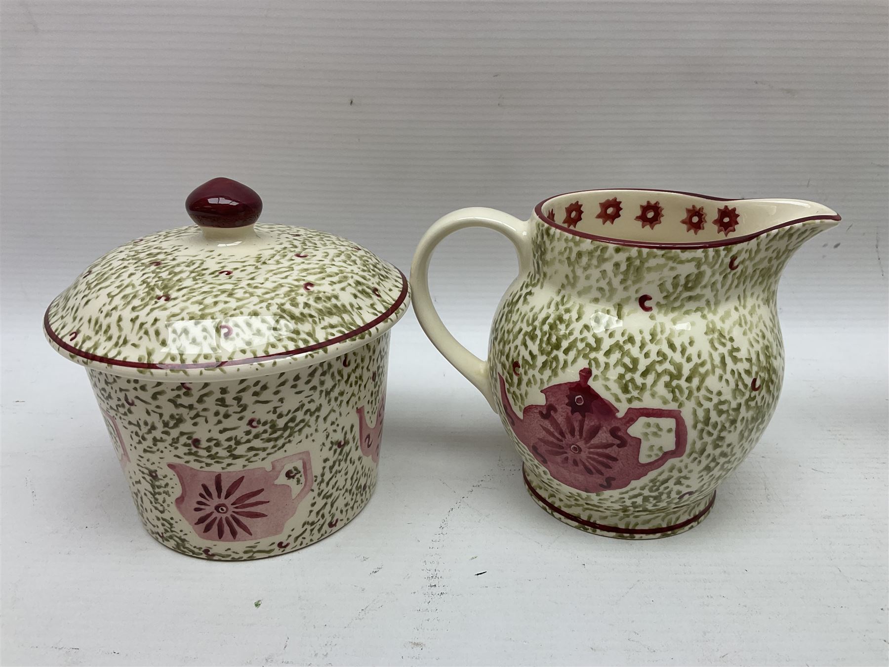 Emma Bridgewater for Betty's Tearoom teapot , sugar bowl and milk jug (3)