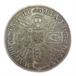  William and Mary 1692 halfcrown  
