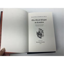 Folio Society - nineteen volumes including The Great Plague, Egypt Revealed, The Life of Alexander the Great, The Earth an Intimate History etc  