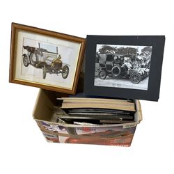 A large collection of books on motoring, including four volumes of The book of the Motor Car, three volumes of Modern Motor Repair and Overhauling, Encyclopedia of the car etc, together with Franklin Mint model of a Rolls-Royce and other Rolls-Royce collectables in nine boxes