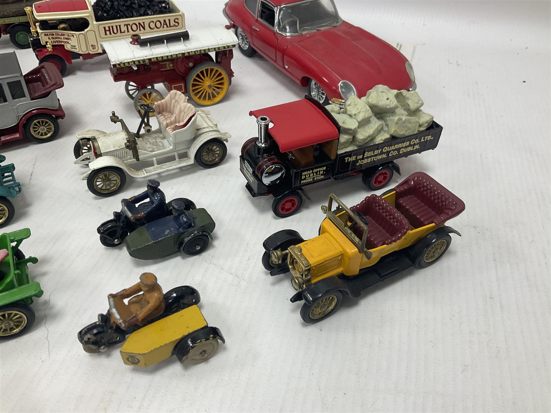 Approximately twenty eight die-cast scale model cars to include