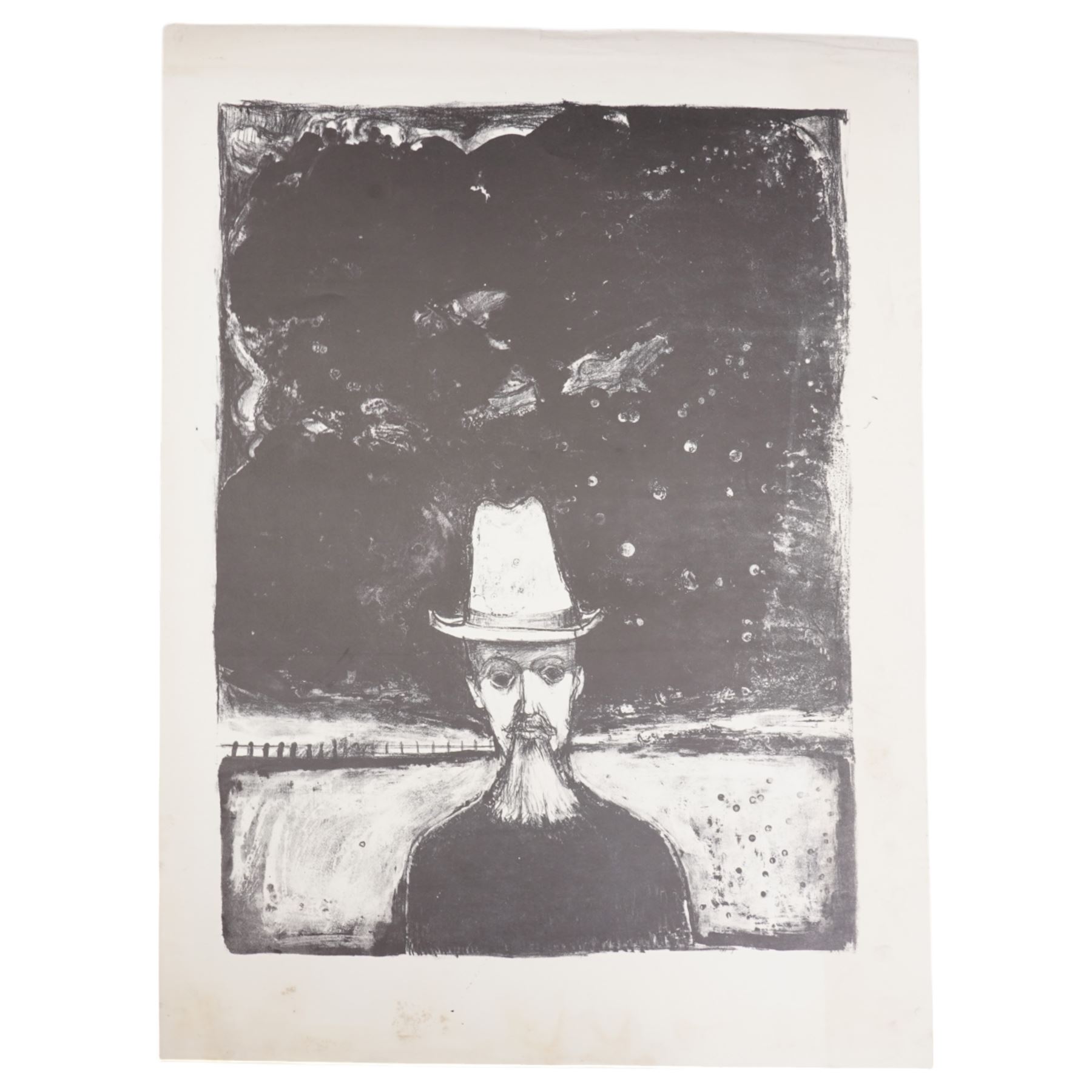 John Gilbey Bowles (British 1929-2011): 'Portrait of a Boy' 'Nude' and Man Wearing a Hat, set of two colour lithographs with one monochrome unsigned 64cm x 46cm (3) (unframed)
Notes: the boy and nude were exhibited at the Victoria & Albert museum, with the former being acquired for the permanent collection