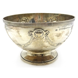  Silver pedestal bowl Elkington Co. Birmingham 1913 diameter 15cm 7.9oz  