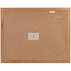 English School (20th Century): 'View Over the Golf Course Between Kalk Bay (Cape Peninsula) & the Atlantic Ocean', watercolour signed with initials MPW, titled on Frost & Reed label and with Royal Academy label verso, 42cm x 60cm  