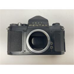 Olympus Pen-EE camera, serial no 415299, with Olympus D.Zuiko 1:3.5 f=2.8cm lens, together with four Olympus Trip 35 cameras, serial nos 4759245, 4257589, 1847727 and 5387611, each with Olympus D. Zuiko 1:28 f=40mm lenses