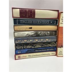 Folio Society - twenty-one volumes including Columbus on Himself, St Joan of Arc, The Devils of Loudun, The Rise and Fall of Athens, etc  