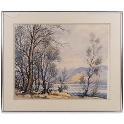 Robert Leslie Howey (British 1900-1981): View Through the Trees, watercolour apparently unsigned 37cm x 47cm 