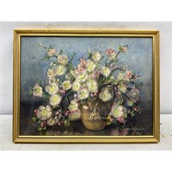 Marion Broom (British 1878-1962): Still Life of Flowers, watercolour signed 28.5cm x 37.5cm