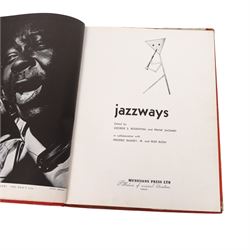 Signed Louis Armstrong 'Harold Davison presents Louis Armstrong and His All Stars' souvenir programme, signed to top left corner by Louis Armstrong, together with five further Jazz programmes and a Jazzways book