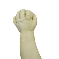 Follower of Claude Michel Clodion (French 1738-1814): The Putti-Faun Orchestra - set of four Italian carved white marble figures of child satyrs as musicians, each finely carved figure depicting a seated putto-faun with youthful features and small goat’s legs and cloven feet, variously playing rustic instruments: a syrinx (Panpipes), a flute, a tambourine and clappers - each raised on an integral waisted square plinth, Italian, circa 1900

Provenance: Kirkham Hall

Notes: Inspired by the rustic god Pan and his followers, these putti-fauns reflect the late-19th-century revival of classical themes popular with Grand Tour collectors; their instruments evoke the god Pan’s pastoral music, while the carving and  composition exemplify the appeal of bacchic subjects in the Italian neoclassical tradition