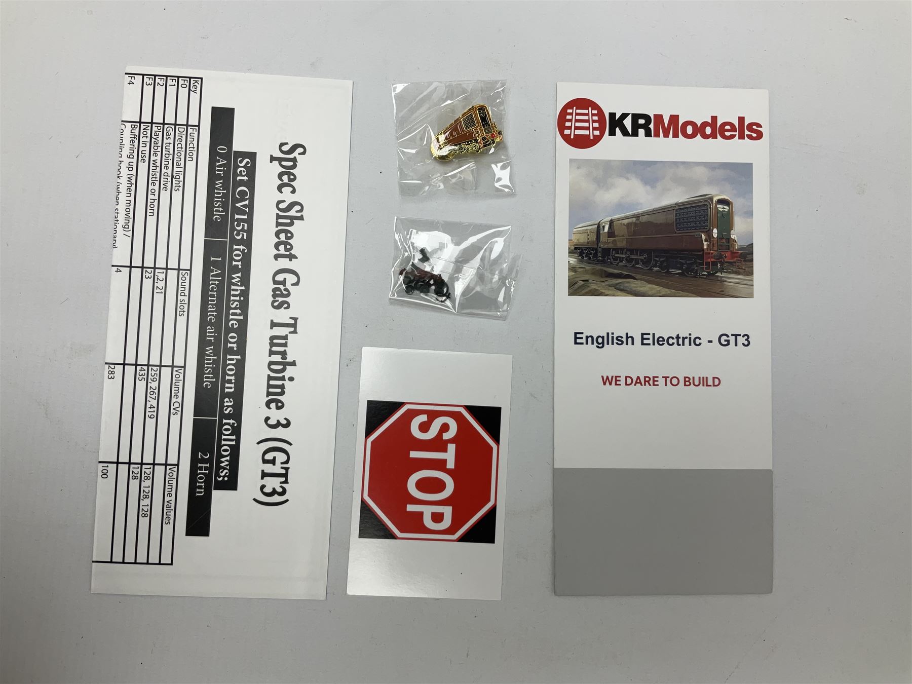 KR Models '00' gauge - GT3 locomotive, in the original box