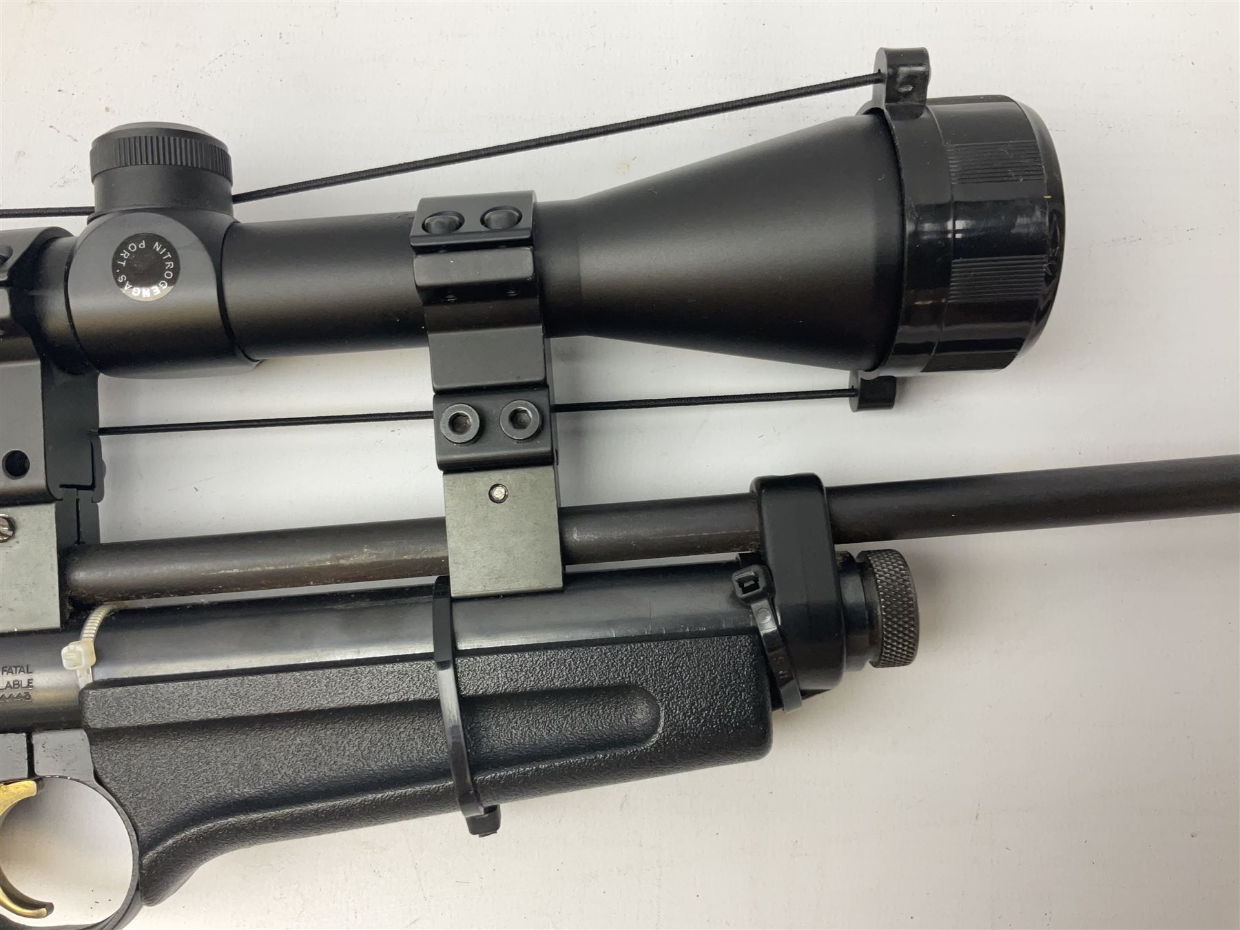 Crosman Air Guns Model 2250B .22 CO2 air rifle, with sound moderator