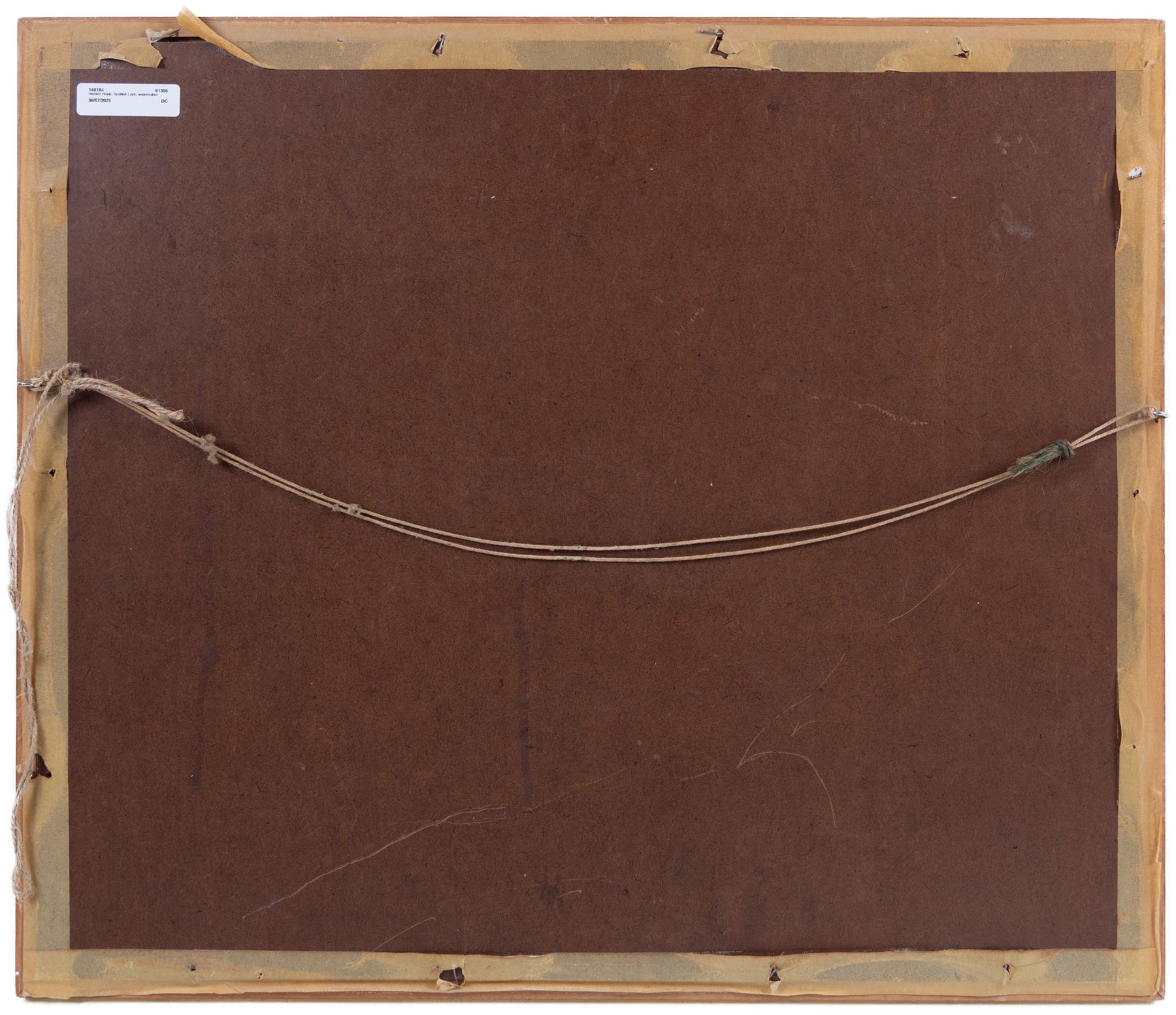 Herbert F Royle (British 1870-1958): Scottish Loch, watercolour signed and dated 1926, 32cm x 42cm 