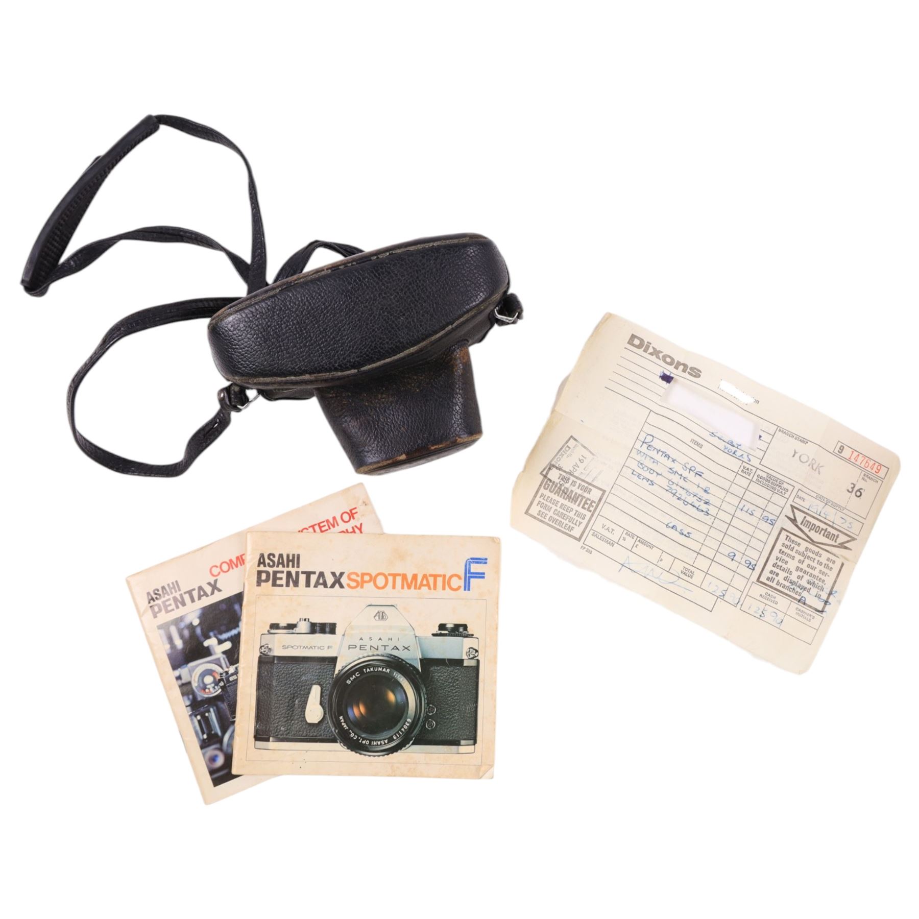 Sinclair Z88 Computer and Pentax Spotmatic F camera, both boxed