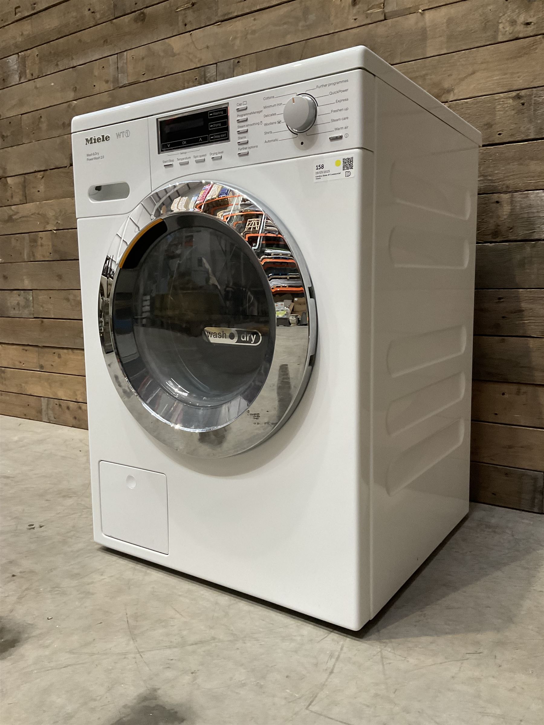 Miele WTF121 WpM Wash & Dry Power Wash 2.0 washer-dryer