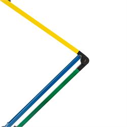 Anglepoise lamp in white, red, yellow and green, H74cm