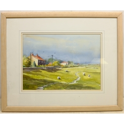 Percy Hope (British 20th century): 'Goathland', watercolour signed 25cm x 35cm