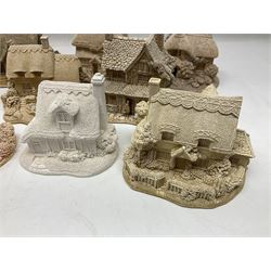 Twenty-three Lilliput Lane models from the Paint Your Own collection, to include Catmint Cottage, Sugar and Spice, Gypsy Cottage, Ruby Cottage and Little Birch, some boxed