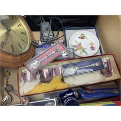 Collection of souvenir spoons, together with lighters and other collectables 