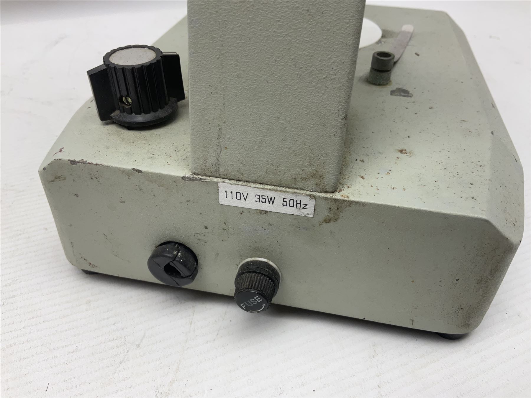 Three Binocular microscopes, comprising two W. Watson & Sons Bactil no 110331 and 107773 and Tasco LMSQF-F