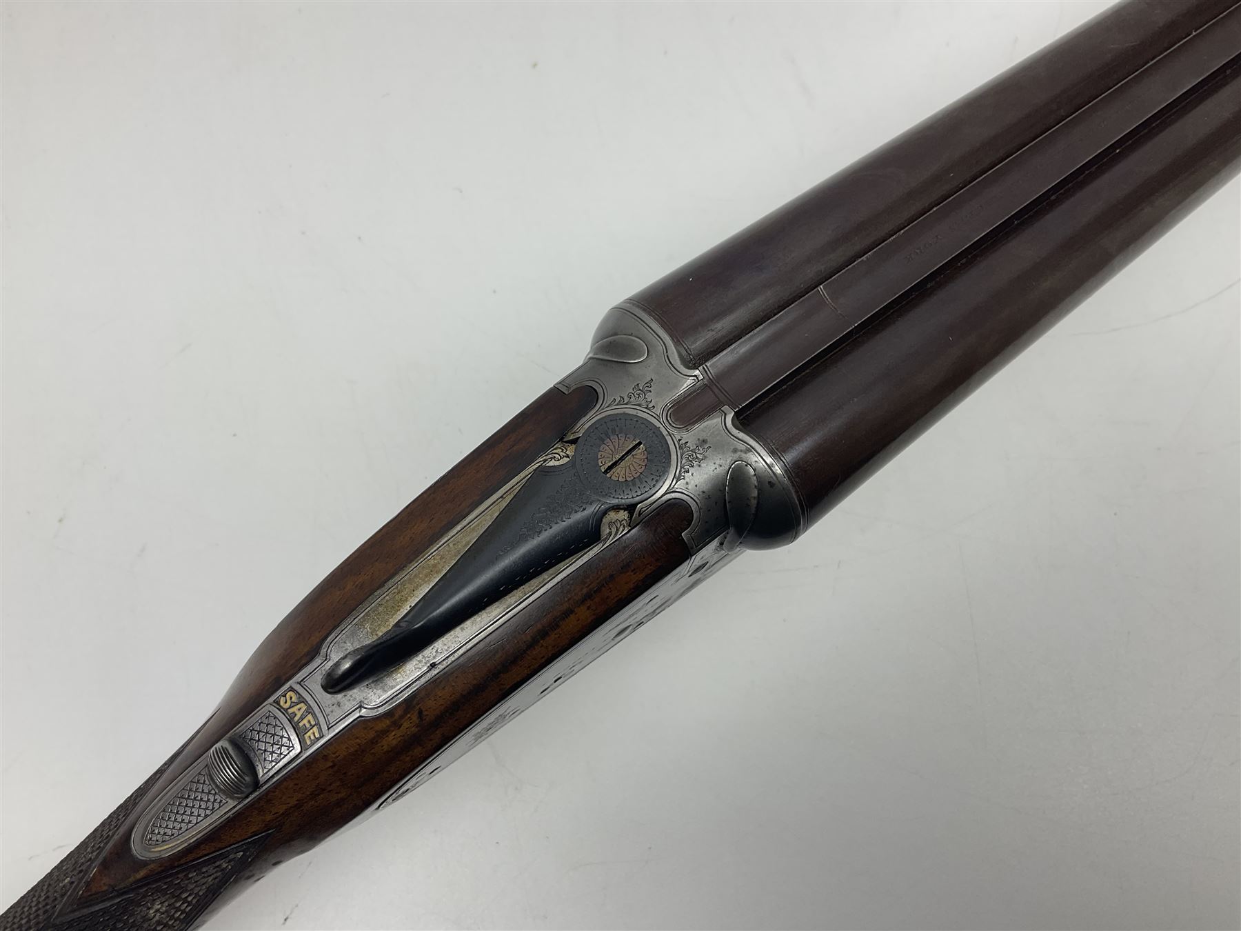 SHOTGUN CERTIFICATE REQUIRED: Thomas Horsley & Son York 12-bore by 2.5