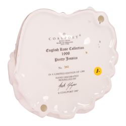 Two Coalport figures from the English Rose Collection, 1993 Marlena 476/1000 and Pretty Jessica 302/1000, both with certificate 