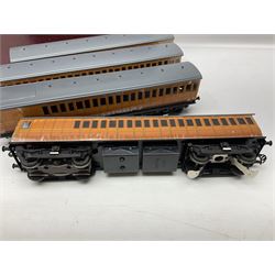 Ace Trains '0' gauge - EMU/MET four-car electric multiple unit with teak finish; boxed with instructions