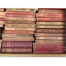 Large collection of Ward Lock & Co's illustrated guidebooks, late victorian to mid 20th century together with a number of 'the little guides' etc, two boxes