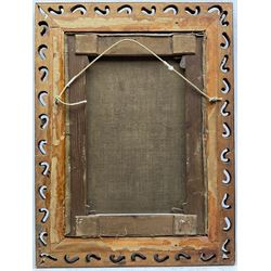 Circle of Henri Fantin-Latour (French 1836-1904): Peonies in a Goblet, oil on canvas signed 42cm x 28cm